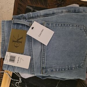 Calvin Klein Jeans High-Rise Light Blue Denim